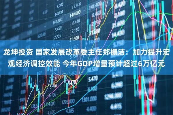 龙坤投资 国家发展改革委主任郑栅洁：加力提升宏观经济调控效能 今年GDP增量预计超过6万亿元